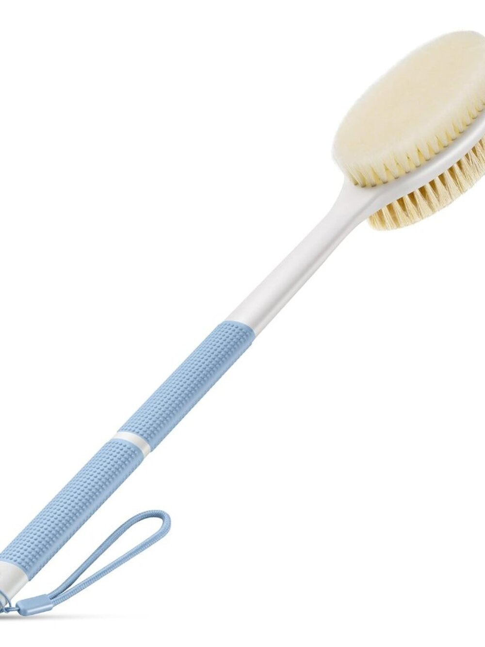 Back Scrubber Anti Slip for Shower, Shower Brush Long Handle with Stiff and Soft